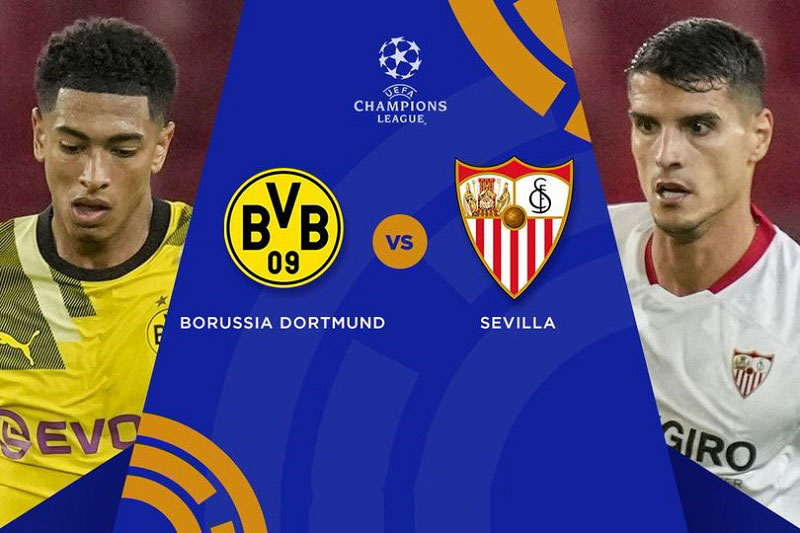 Trận cầu giữa đội hình Sevilla gặp Dortmund diễn ra lúc 2h00 ngày 6/10