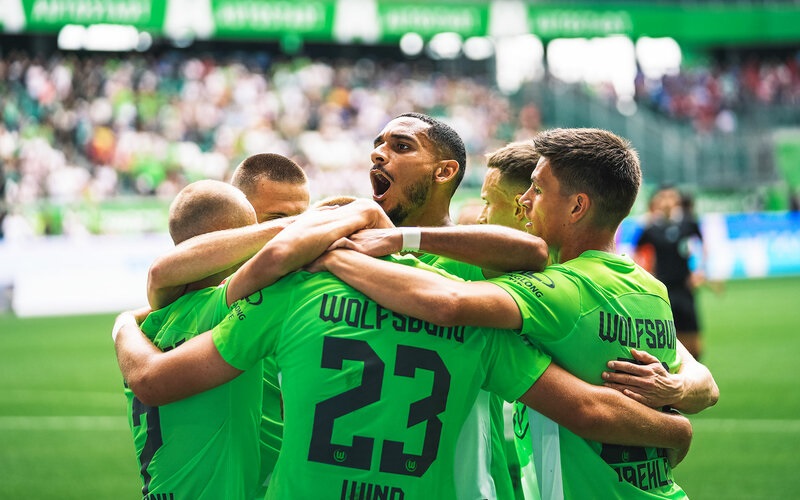Vfl Wolfsburg đang có chiều hướng phát triển tích cực trong mùa giải Bundesliga